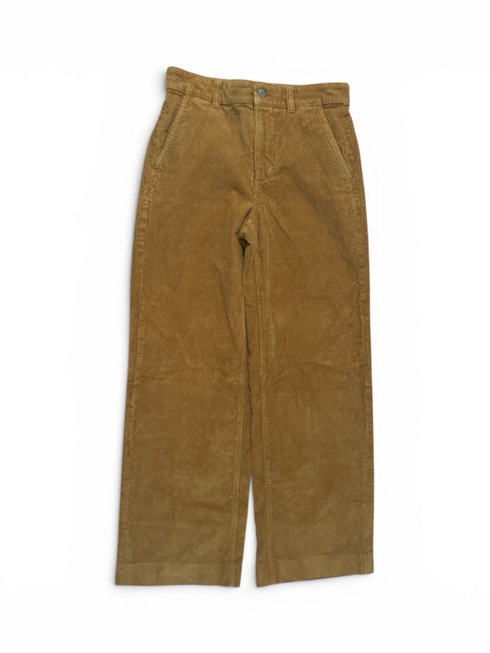 Everlane Women’s Tan Camel Color Wide-Leg Corduroy Pants Trousers Size 6